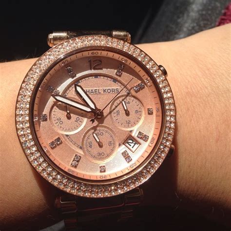 mk fake gold watch|are michael kors watches real.